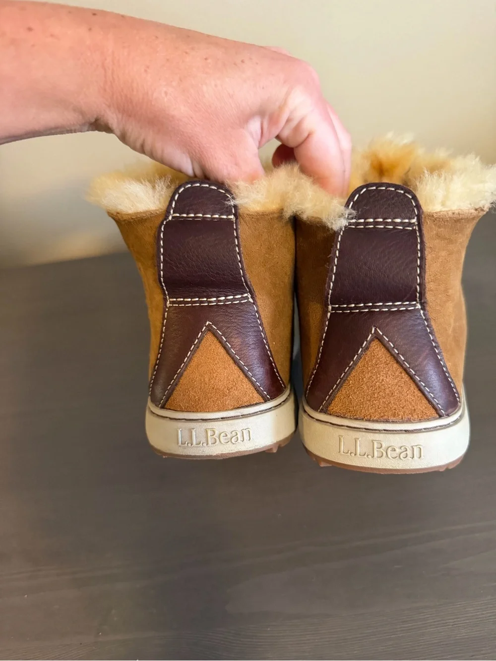 L.L.Bean Mountainside Wicked Good Suede Ankle Boots